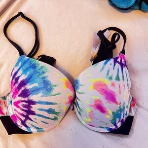 tie-dye PINK(vs) bra🩵